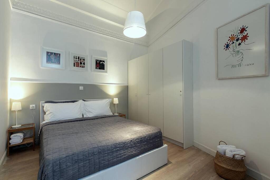 Athens Center Modern Apt In Art Nouveau Building Bagian luar foto