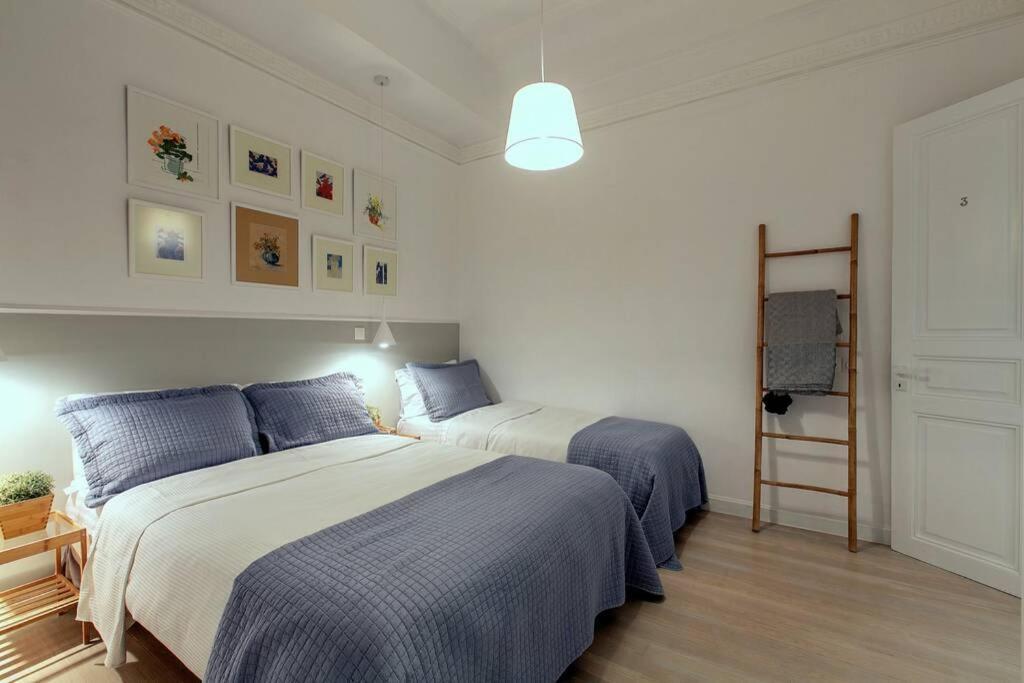 Athens Center Modern Apt In Art Nouveau Building Bagian luar foto